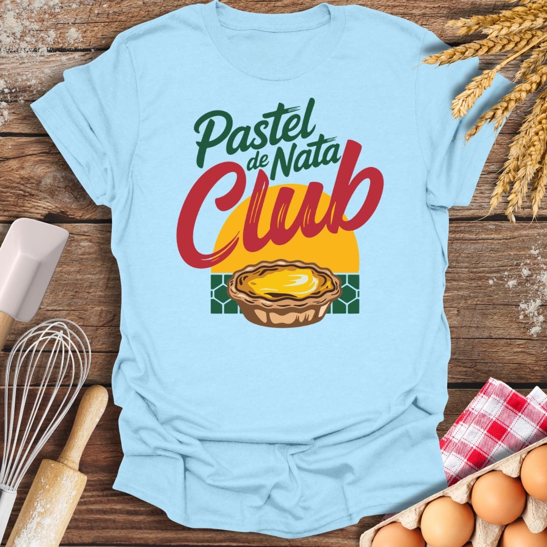 Pastel de Nata Club T-Shirt Light Blue / S Baking Threads