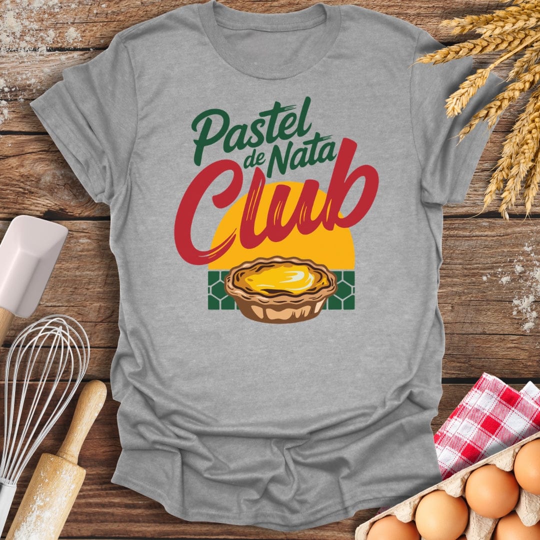 Pastel de Nata Club T-Shirt Sport Grey / S Baking Threads