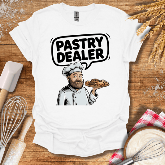 Pastry Dealer Chef T-Shirt White / S Baking Threads