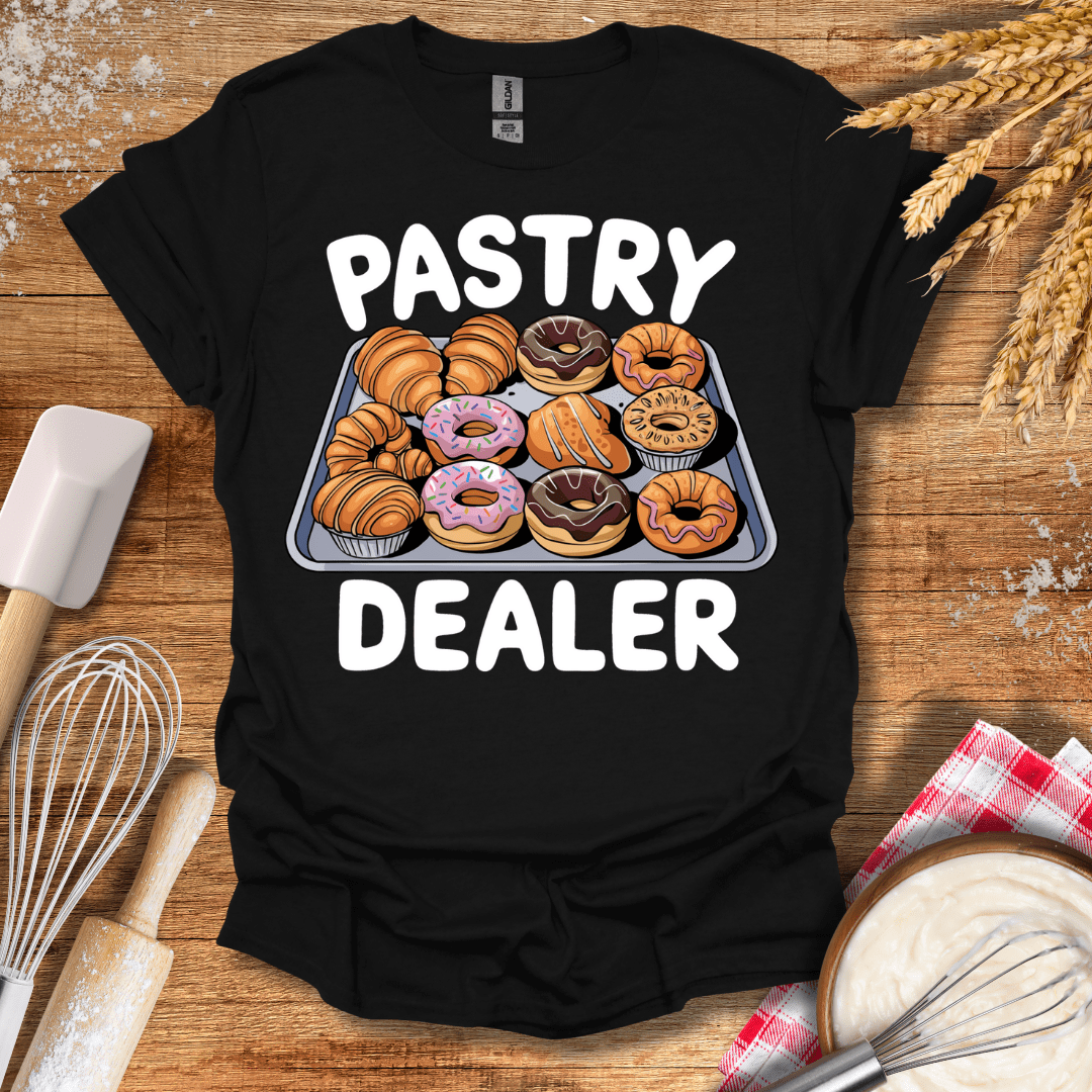 Pastry Dealer T-Shirt Black / S Baking Threads