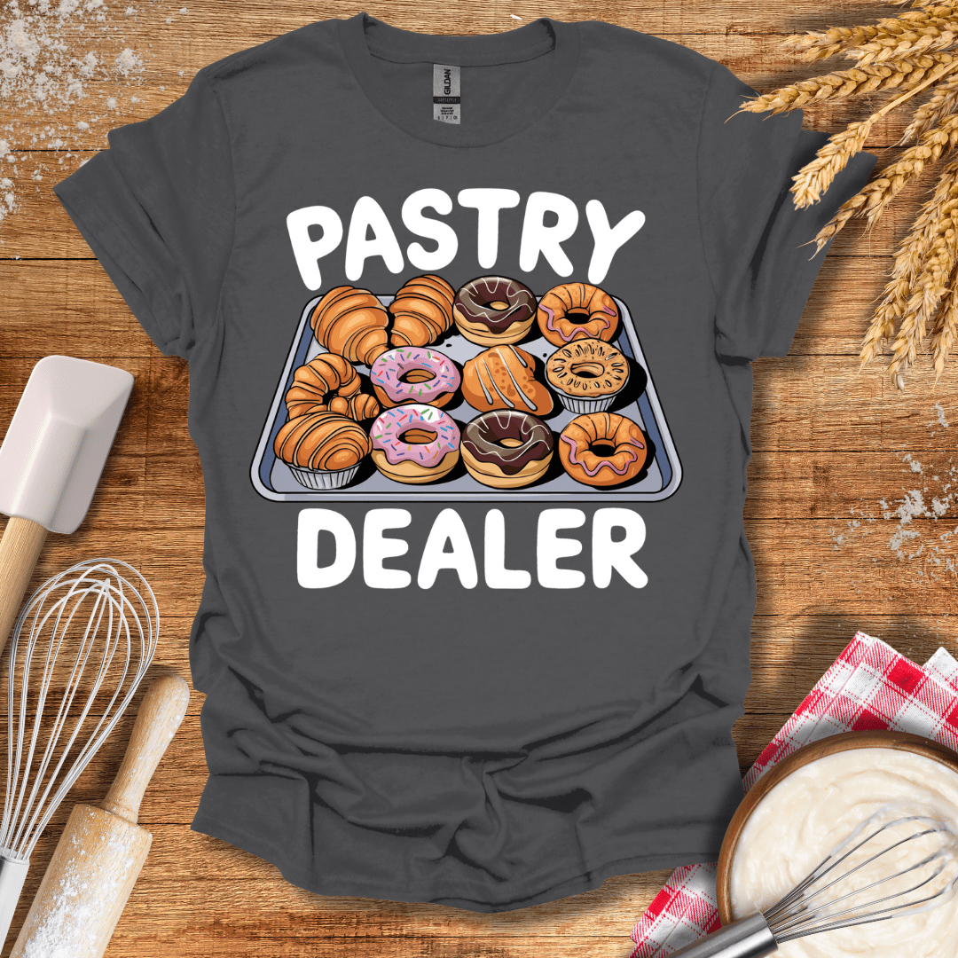 Pastry Dealer T-Shirt Charcoal / S Baking Threads