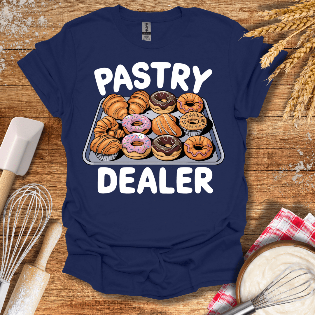 Pastry Dealer T-Shirt Navy / S Baking Threads