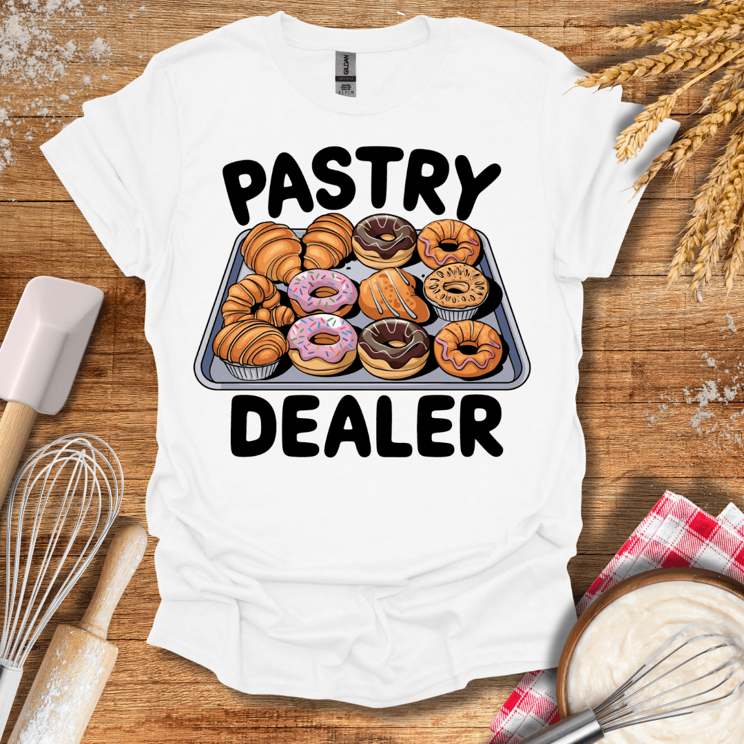 Pastry Dealer T-Shirt White / S Baking Threads