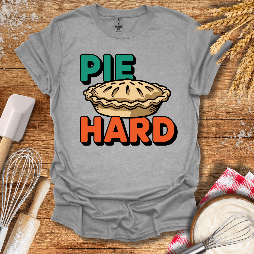 Pie Hard T-Shirt Baking Threads