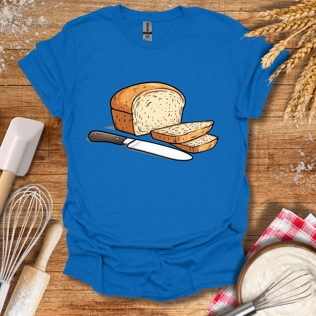 Slice of Bread T-Shirt Royal / S Baking Threads