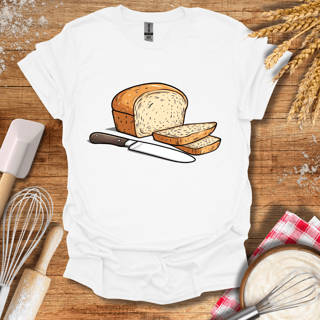 Slice of Bread T-Shirt White / S Baking Threads