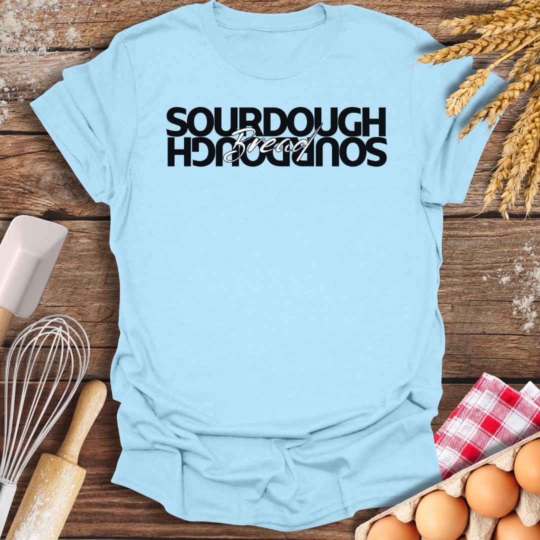 Sourdough Bread T-Shirt Light Blue / S Baking Threads