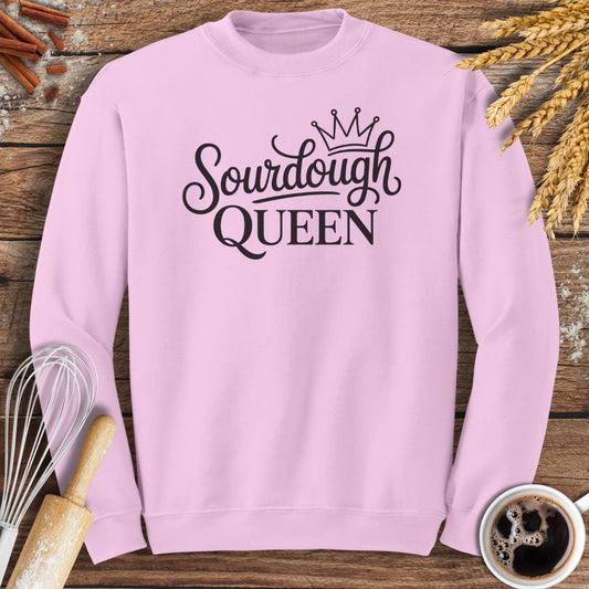 Sourdough Queen Sweatshirt Baking Threads