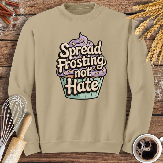 Spread Frosting Sweatshirt Baking Threads