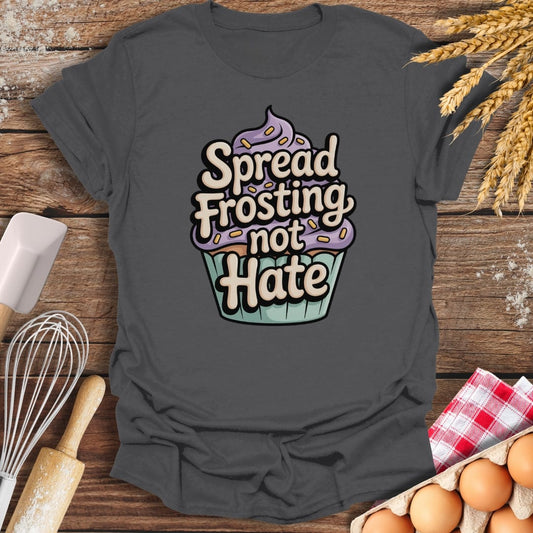 Spread Frosting T-Shirt Charcoal / S Baking Threads