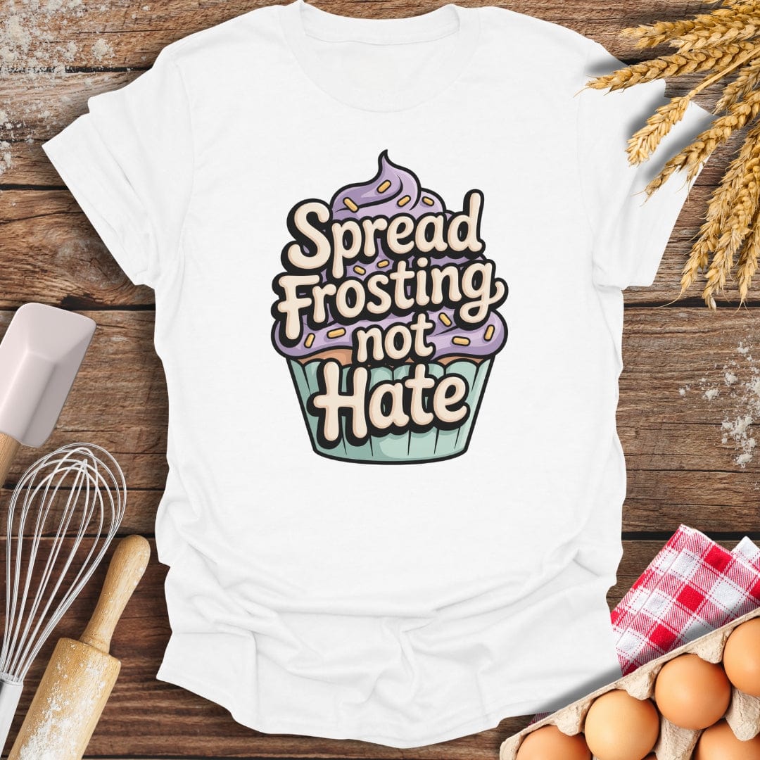 Spread Frosting T-Shirt White / S Baking Threads