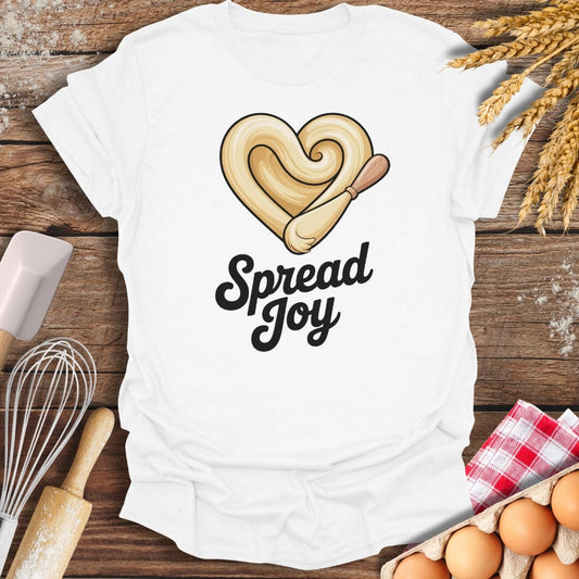 Spread Joy T-Shirt White / S Baking Threads