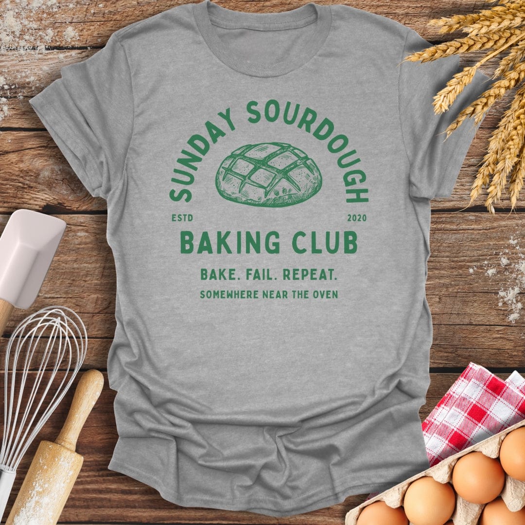 Sunday Sourdough T-Shirt Sport Grey / S Baking Threads