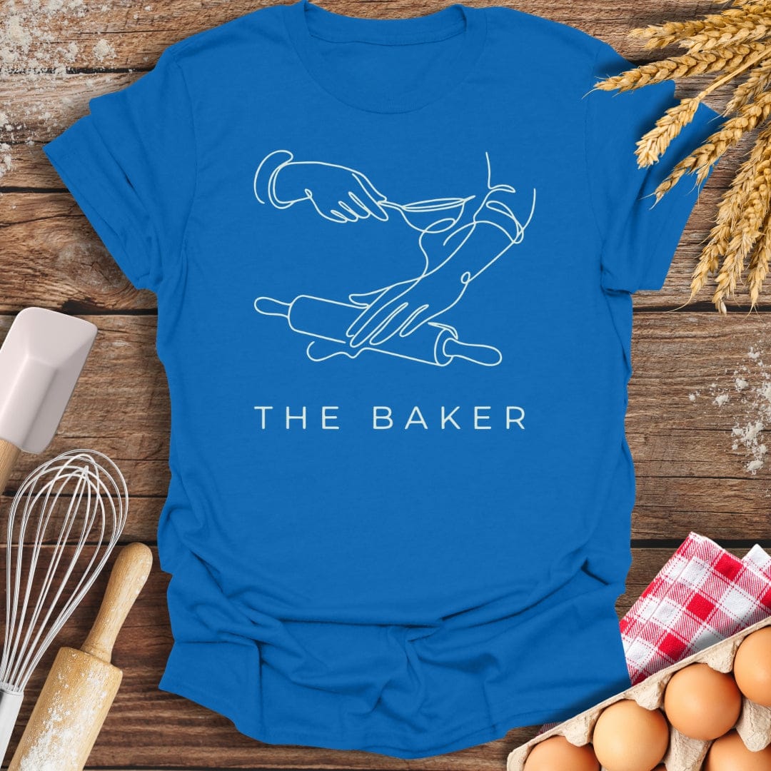 The Baker T-Shirt Royal / S Baking Threads