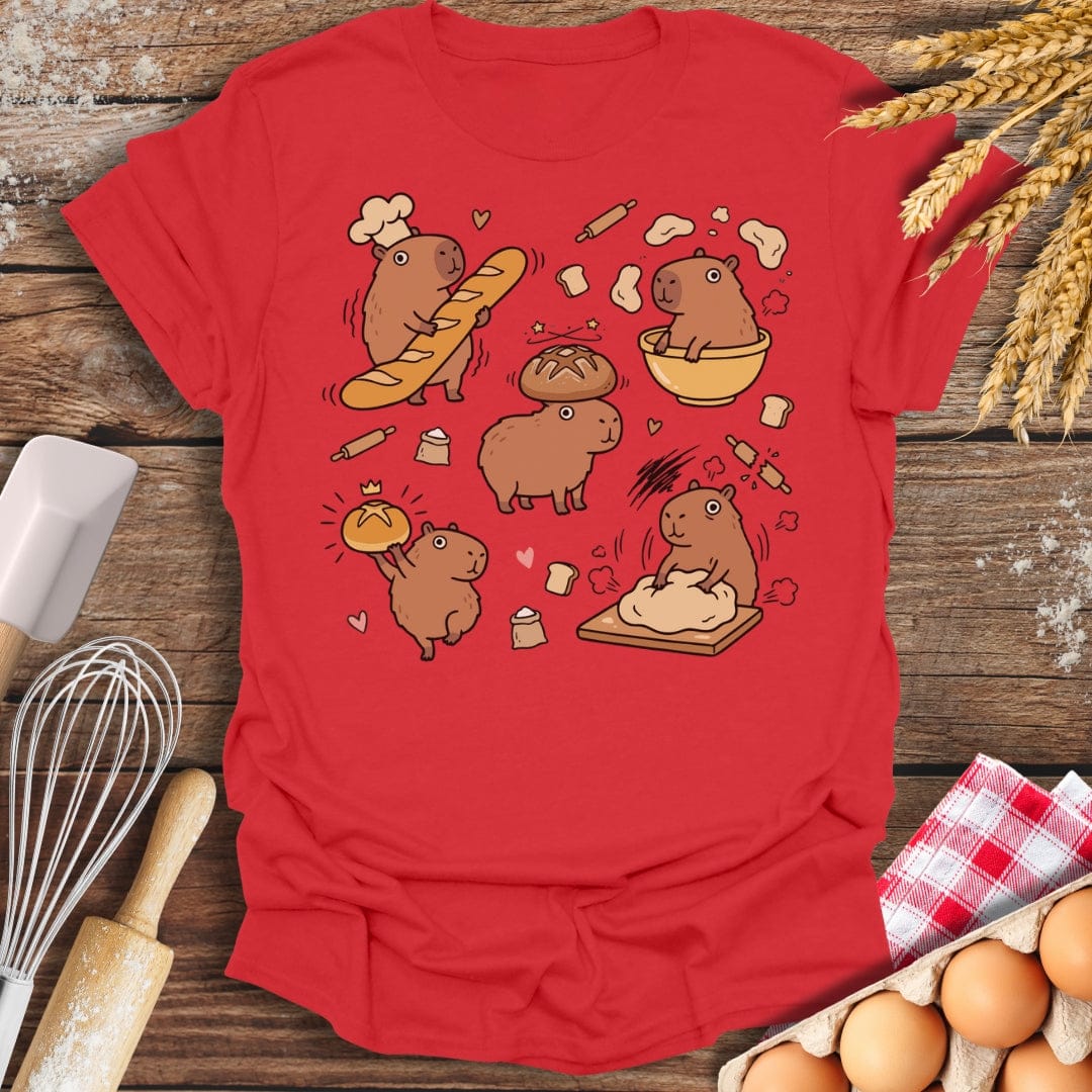 The Carb-ybaras T-Shirt Red / S Baking Threads