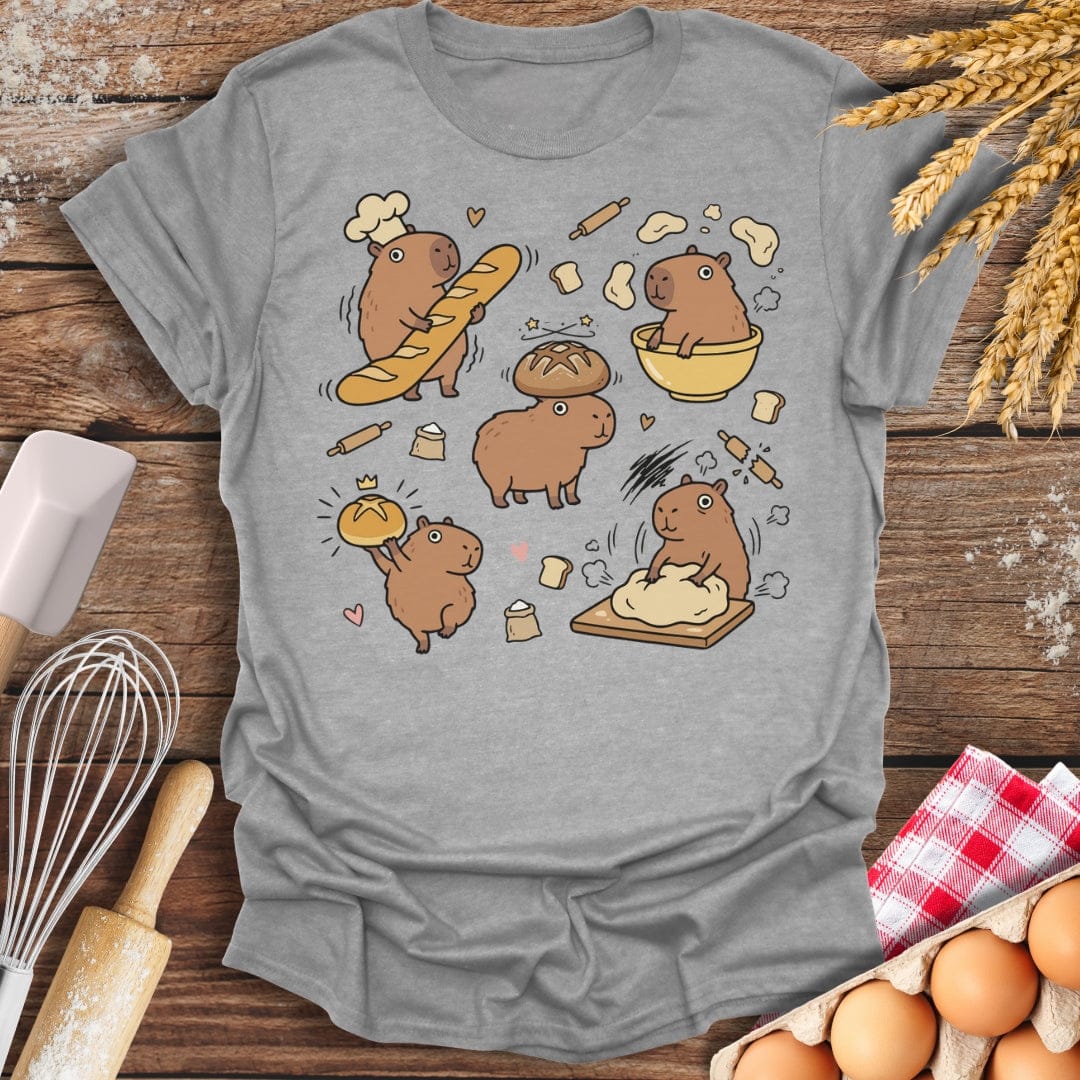 The Carb-ybaras T-Shirt Sport Grey / S Baking Threads