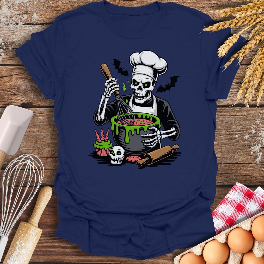 The Grim Baker T-Shirt Navy / S Baking Threads