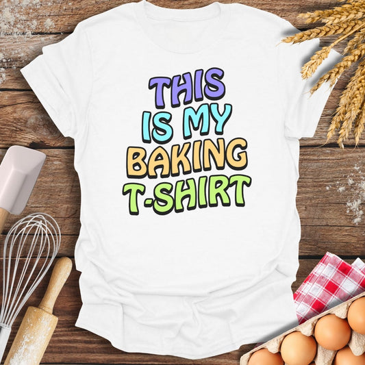 This Is My Baking T-Shirt White / S Baking Threads
