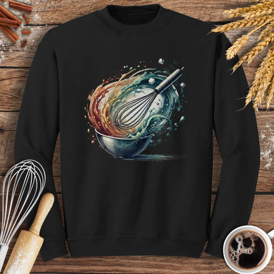 Whirlwind of Baking Sweatshirt Black / S Baking Threads