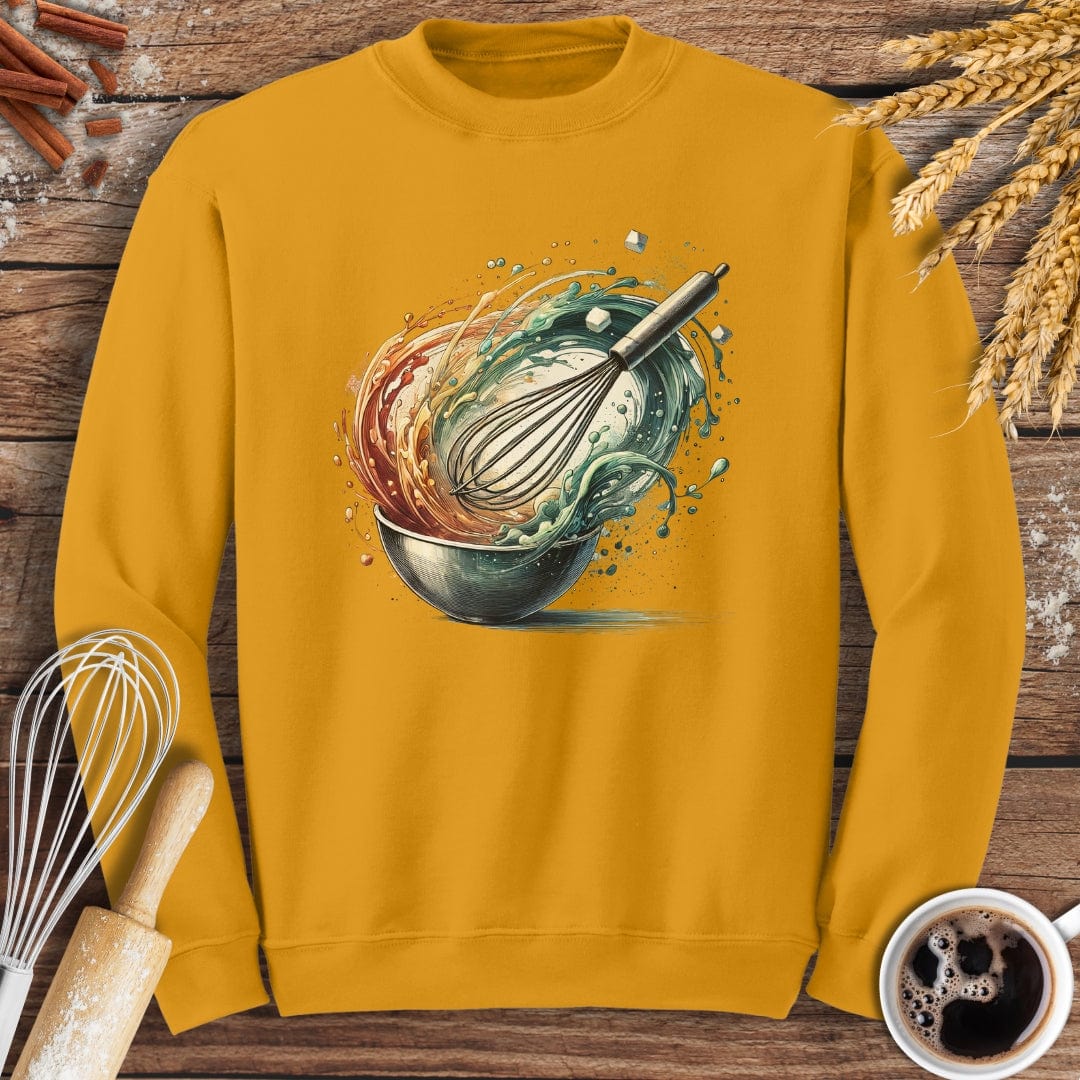 Whirlwind of Baking Sweatshirt Gold / S Baking Threads