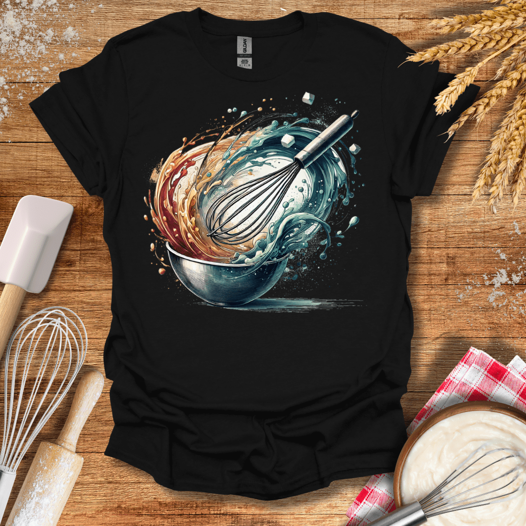 Whirlwind of Baking T-Shirt Black / S Baking Threads