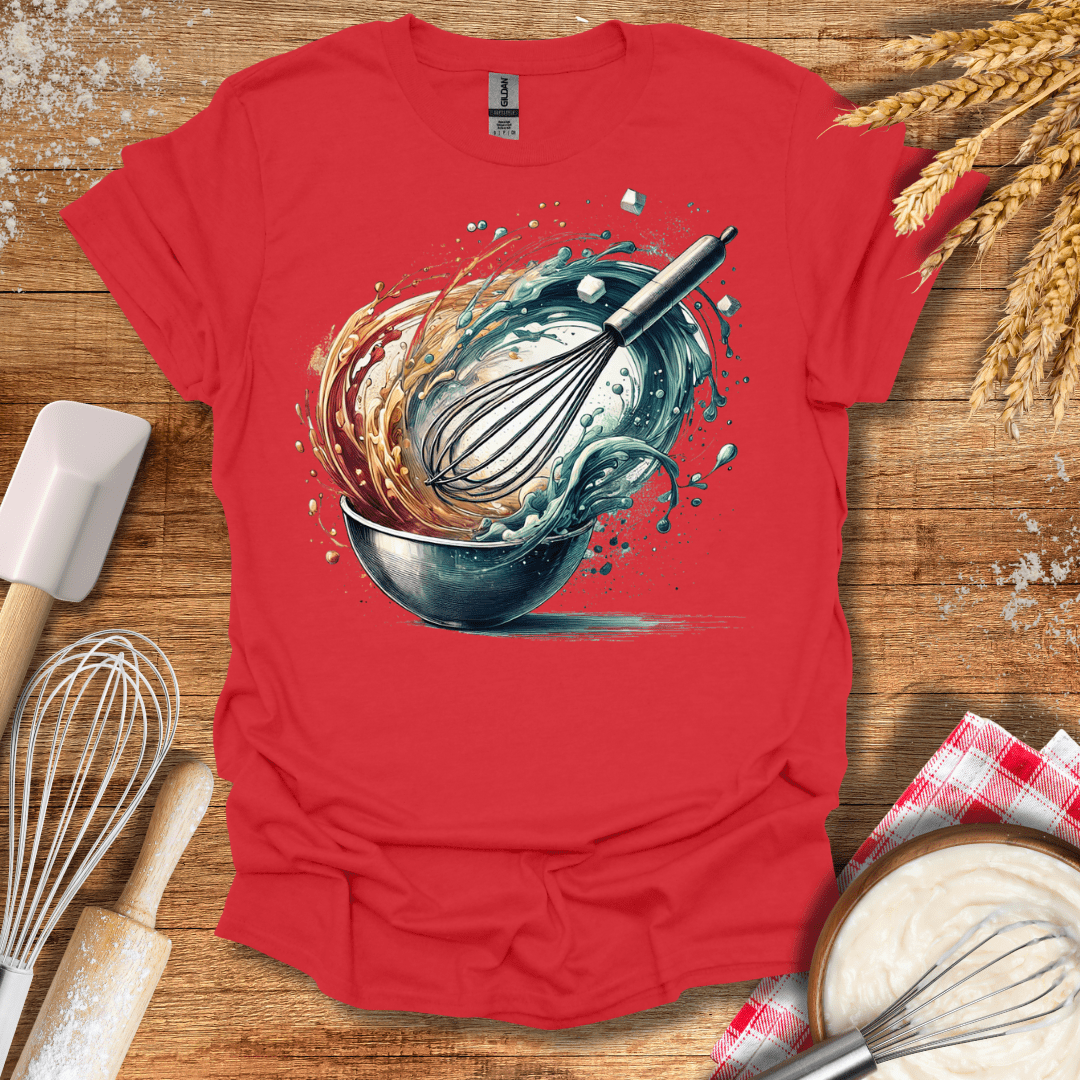 Whirlwind of Baking T-Shirt Red / S Baking Threads