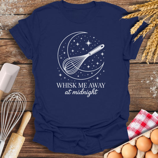 Whisk Me Away T-Shirt Navy / S Baking Threads