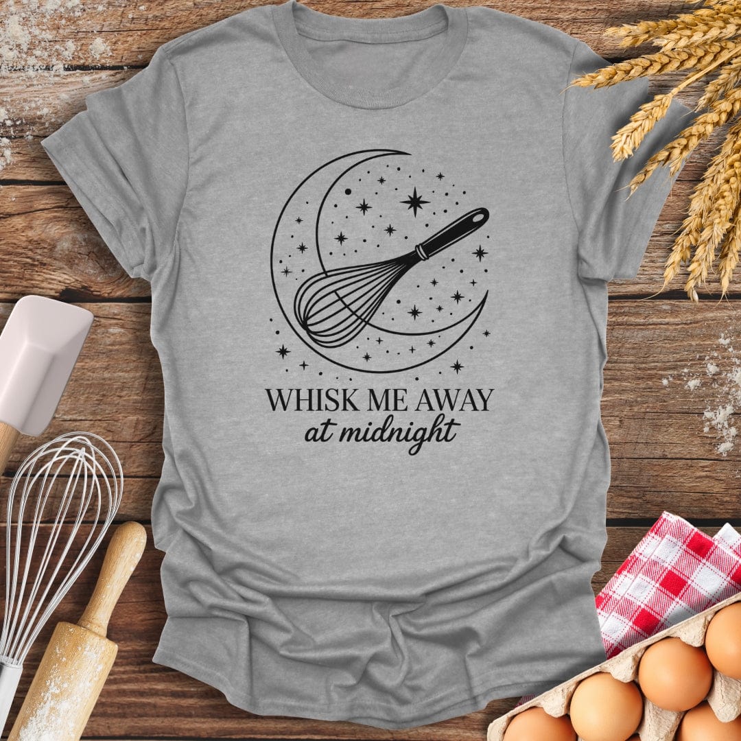 Whisk Me Away T-Shirt Sport Grey / S Baking Threads