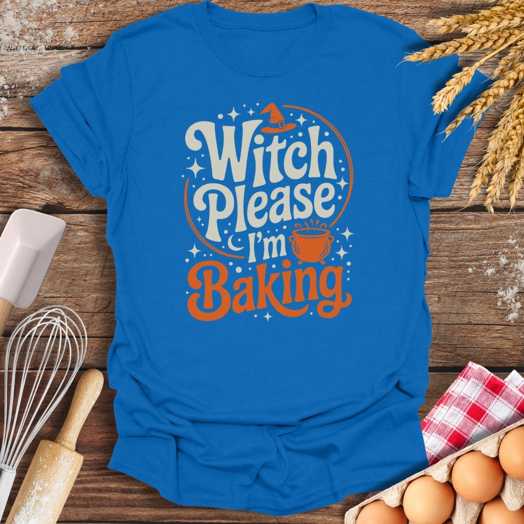 Witch Please T-Shirt Royal / S Baking Threads