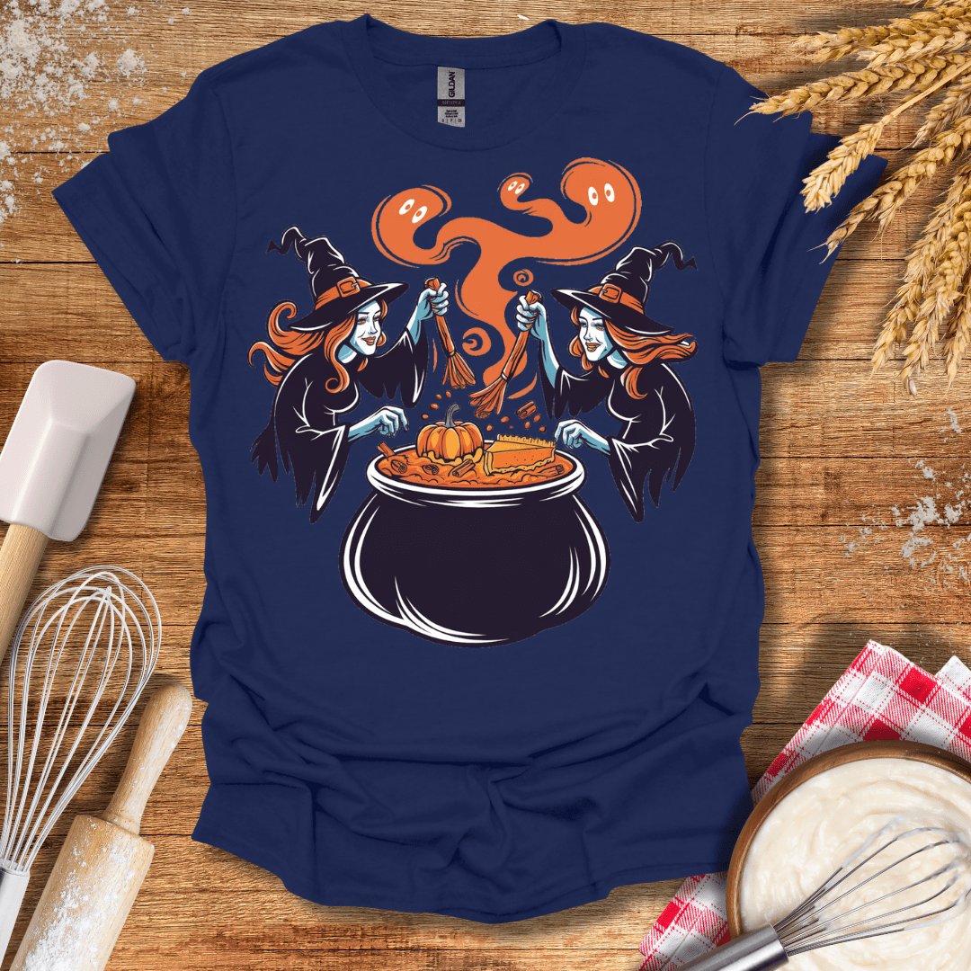 Witch's Bakery T-Shirt Navy / S Baking Threads