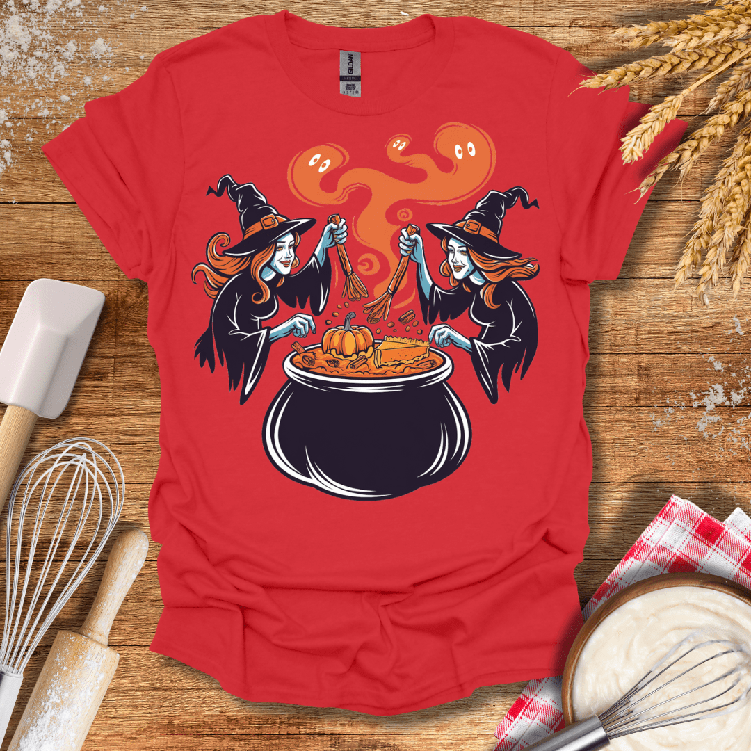 Witch's Bakery T-Shirt Red / S Baking Threads