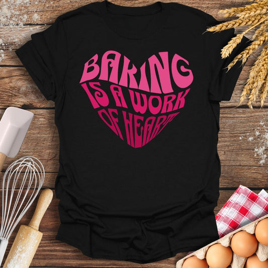 Work of Heart T-Shirt Black / S Baking Threads