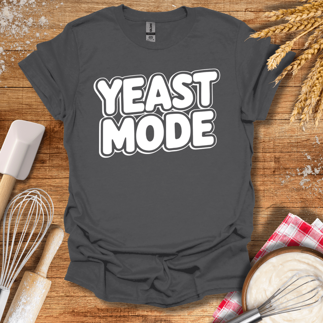 Yeast Mode T-Shirt Charcoal / S Baking Threads