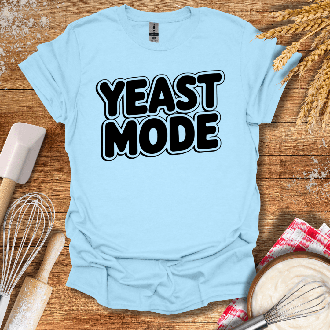 Yeast Mode T-Shirt Light Blue / S Baking Threads