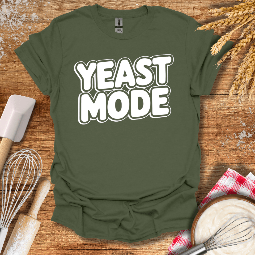 Yeast Mode T-Shirt Military Green / S Baking Threads