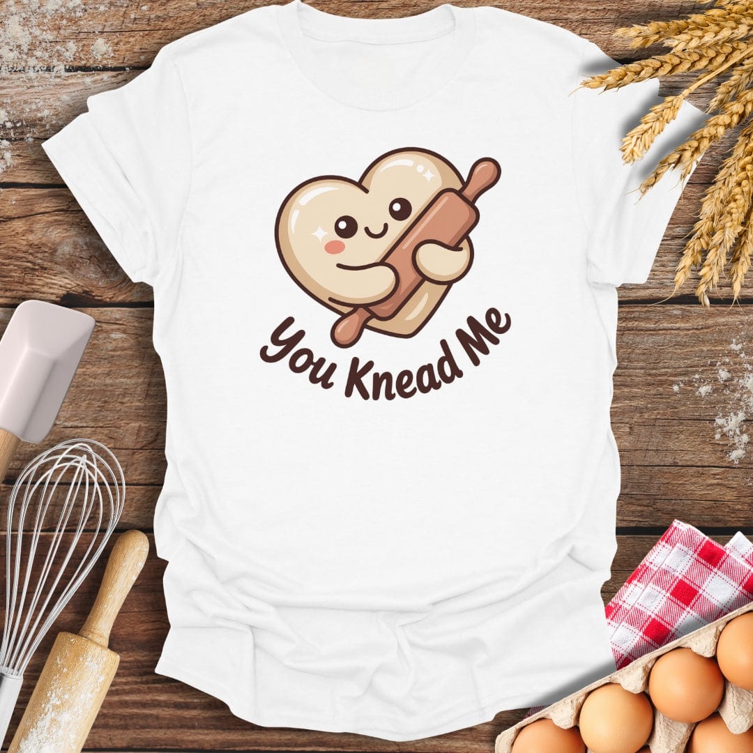 You Knead Me T-Shirt White / S Baking Threads