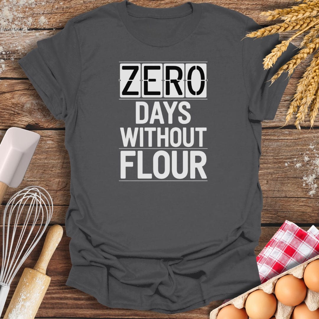 Zero Days T-Shirt Charcoal / S Baking Threads