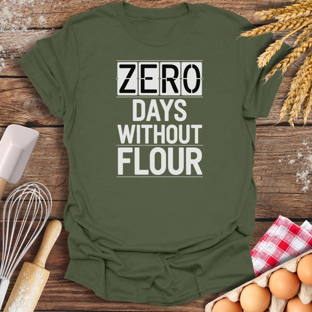Zero Days T-Shirt Military Green / S Baking Threads