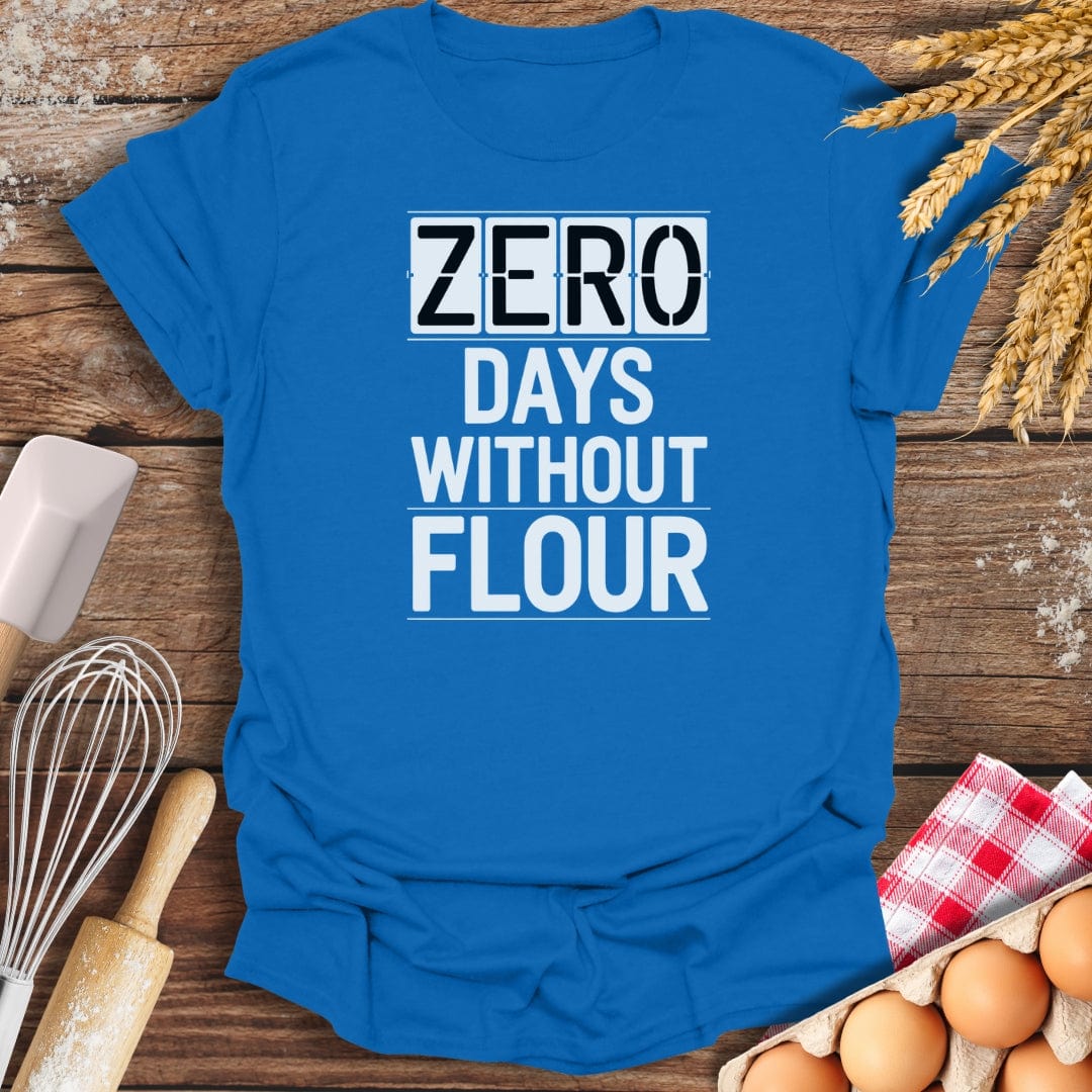 Zero Days T-Shirt Royal / S Baking Threads