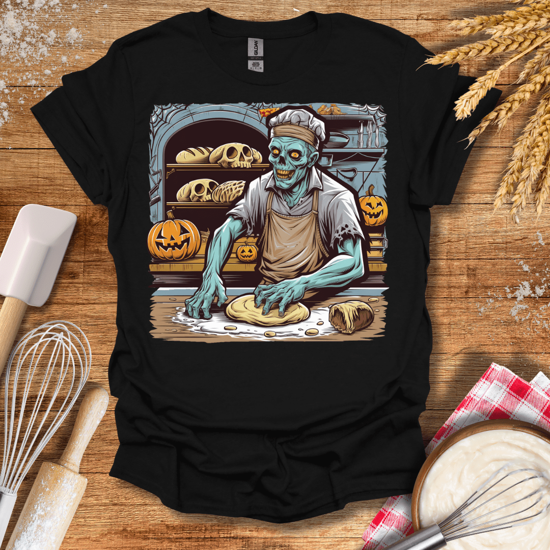 Zombie's Bakery T-Shirt Black / S Baking Threads