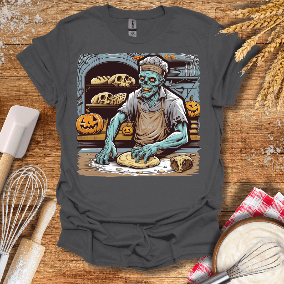 Zombie's Bakery T-Shirt Charcoal / S Baking Threads