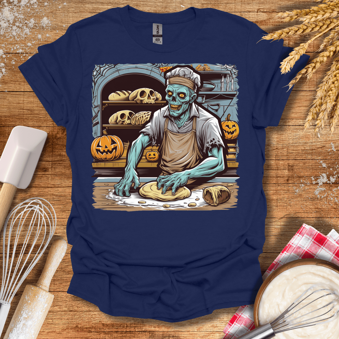 Zombie's Bakery T-Shirt Navy / S Baking Threads