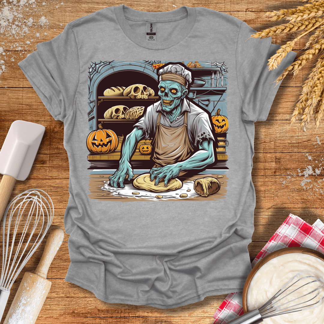 Zombie's Bakery T-Shirt Sport Grey / S Baking Threads